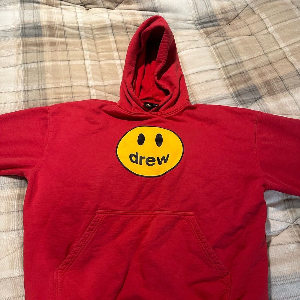 Drew House Mascot Hoodie Red Size Medium